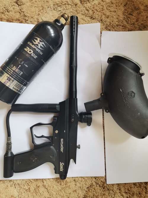 Spyder Sonix Pro Paint ball gun